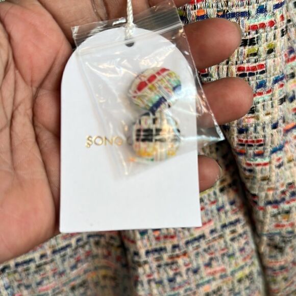 Revolve Song of Style “Elma” Rainbow Jacket L - Picture 6 of 10